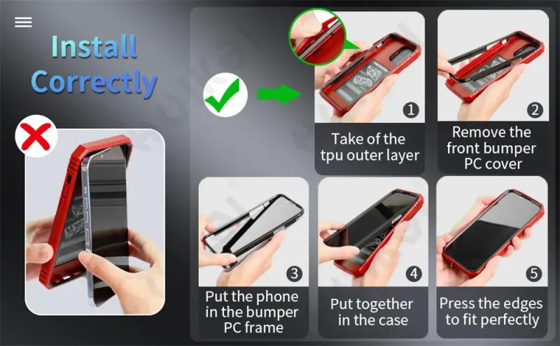 Case For 16 Iphone 15 Max 14 Pro 13 12 11 Slide Camera Heavy Duty Build In 360 Degree Rotate Kickstand Cover_voghion.com