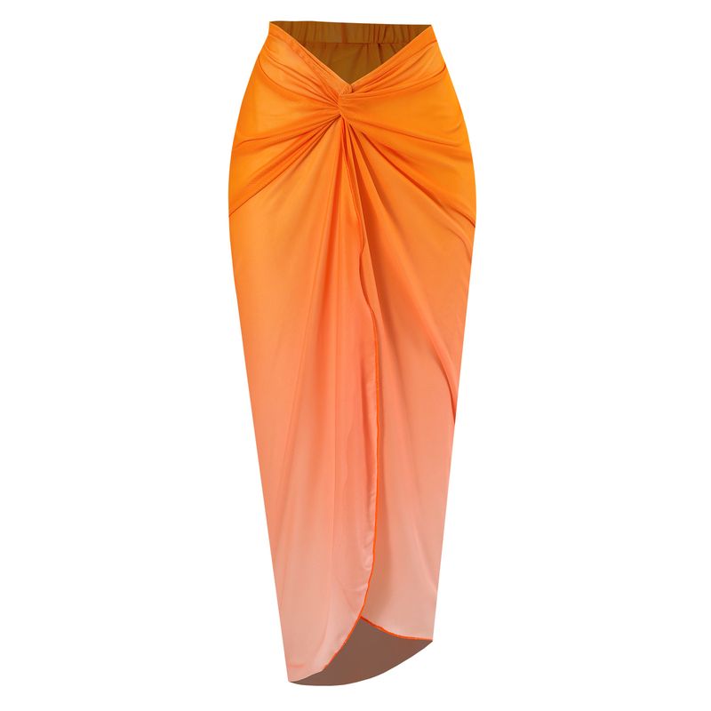 Women's Clothing Backless Sexy New One Piece Swimsuit Mesh Beach Skirt Swimsuit Suit_voghion.com
