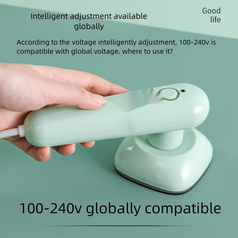 Handdampfgerät und Dampfbügeleisen – Kleine tragbare Bügelmaschine für den Haushalt für Schlafsäle mit Schnellheiztechnologie_voghion.com