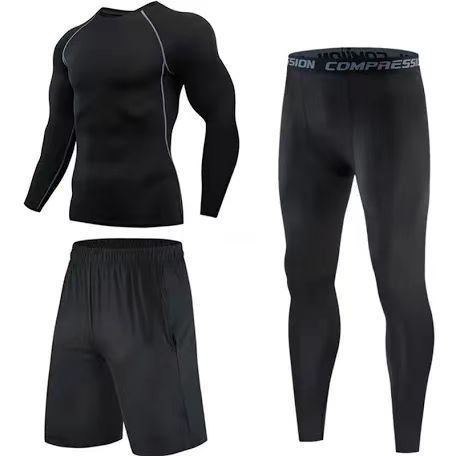 Intimo termico da sci, intimo termico attillato, pantaloni da tuta sportiva, abbigliamento invernale ad asciugatura rapida, in velluto per esterni_voghion.com