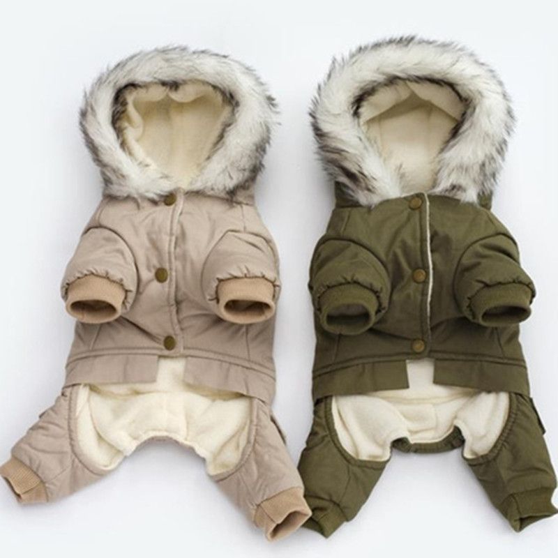 Brother Cat Winter-Hundemantel aus Baumwolle von PawParty Store_voghion.com