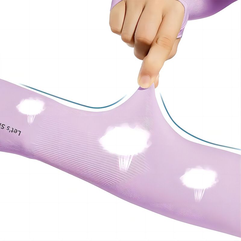 Manchons de protection UV en soie glacée pour voyage, pour hommes et femmes, style coréen, pour étudiants_voghion.com