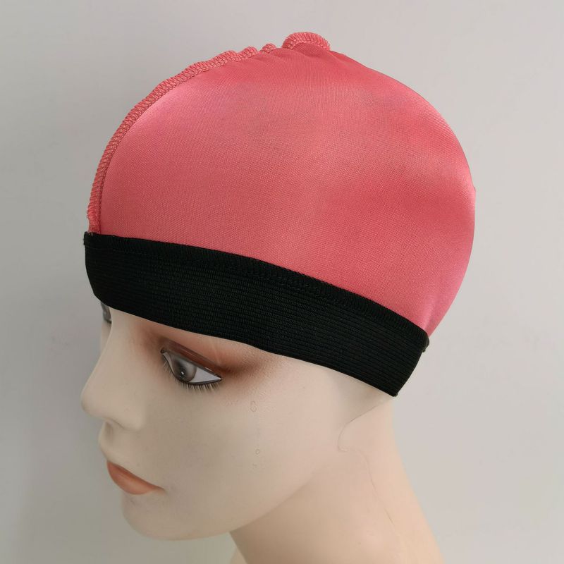 Unisex glatt silke bølgehette for menn Silkemyk Durag elastisk myk pustende silke har god komprimerbarhet_voghion.com
