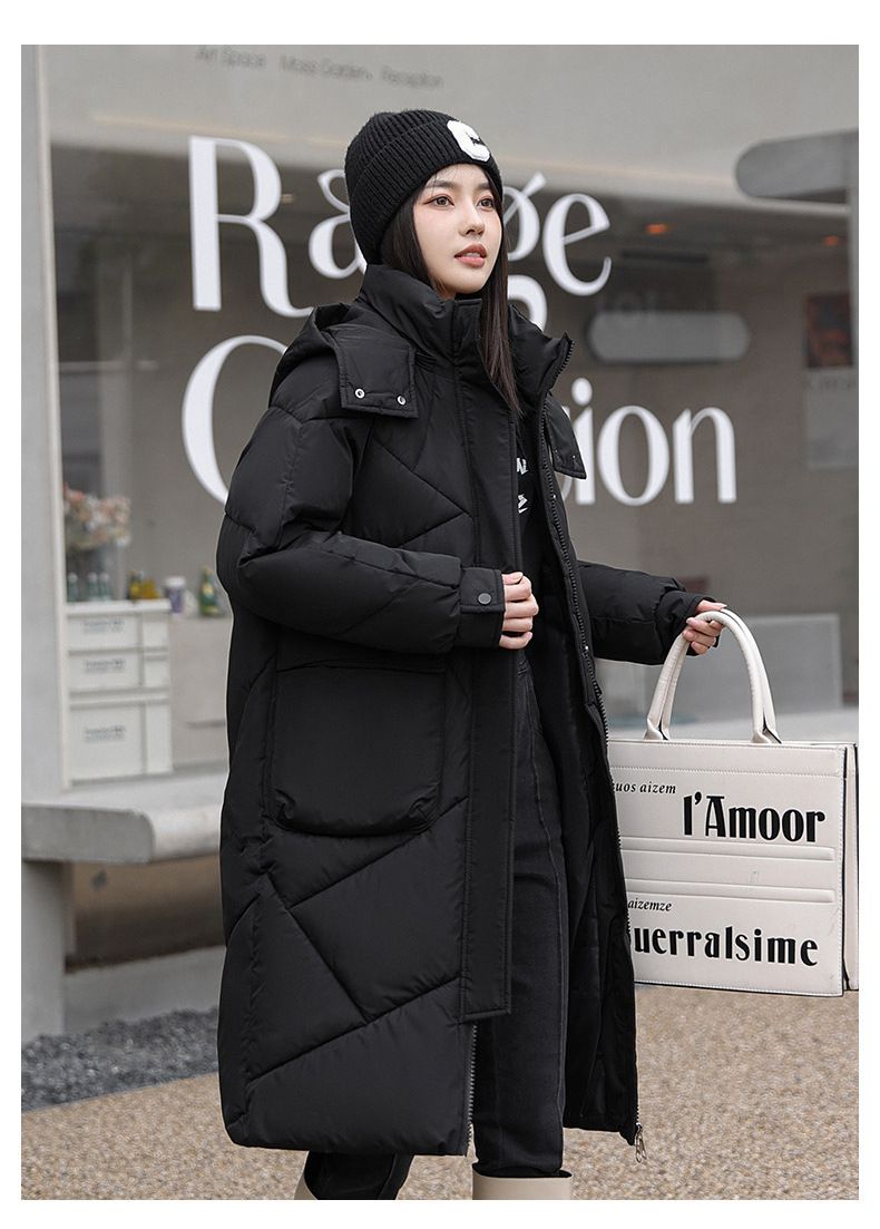 Dammode förtjockad bomullsvadderad jacka_voghion.com