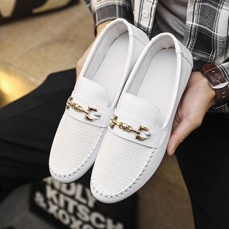 SHLIANG Herren Halbschuhe Penny Slipper Freizeitschuhe Bequeme Fahrschuhe Flats Wanderschuhe SB138_voghion.com