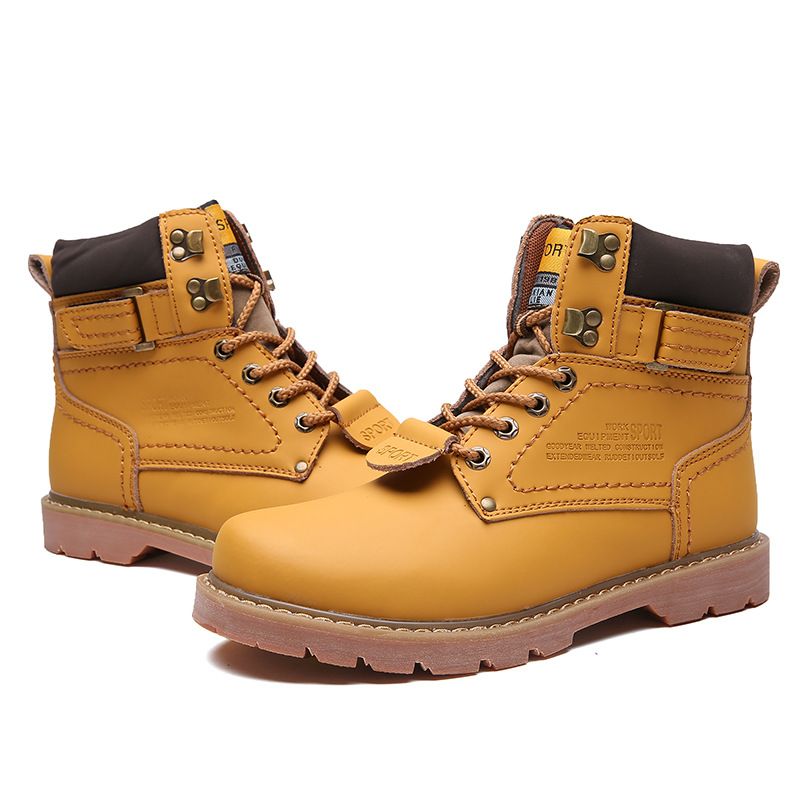 Herrenstiefel aus echtem Leder – lässige Winterstiefel aus römischer Wolle mit ethnischem Muster, atmungsaktiv und bequem (Schwarz, Dunkelbraun, Gelb, Hellbraun)_voghion.com