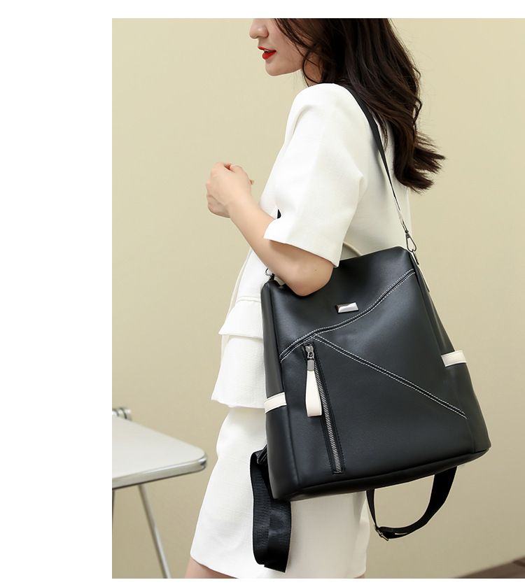 Nouveau sac pour femmes 2023 début d'automne mode sac à dos élégant grande capacité étudiant PU voyage sac à dos pour femmes_voghion.com