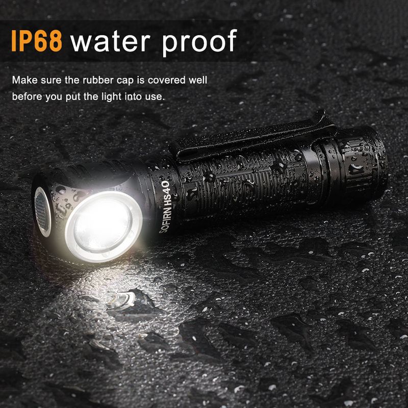 sofirnHS40 Sofiren Torcia angolare 2000 lumen Lampada di illuminazione per campeggio all'aperto e avventure a doppia modalità_voghion.com