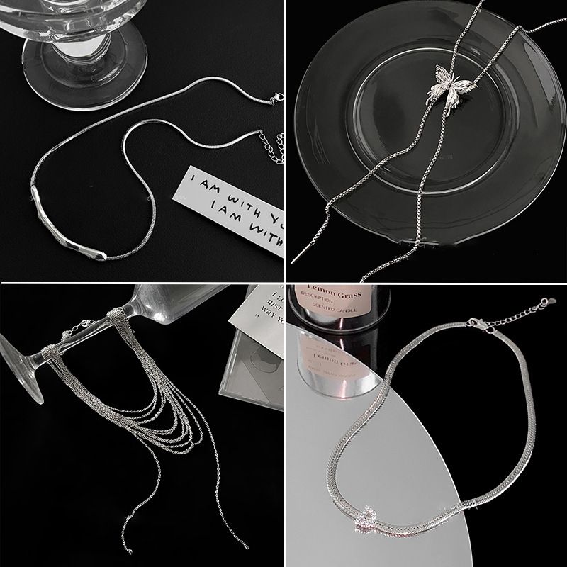 Collana di perle con nappa e spilla a forma di cuore, stile coreano, minimalista, da pendolare, con clavicola, catena per maglione, gioielli di alta qualità_voghion.com