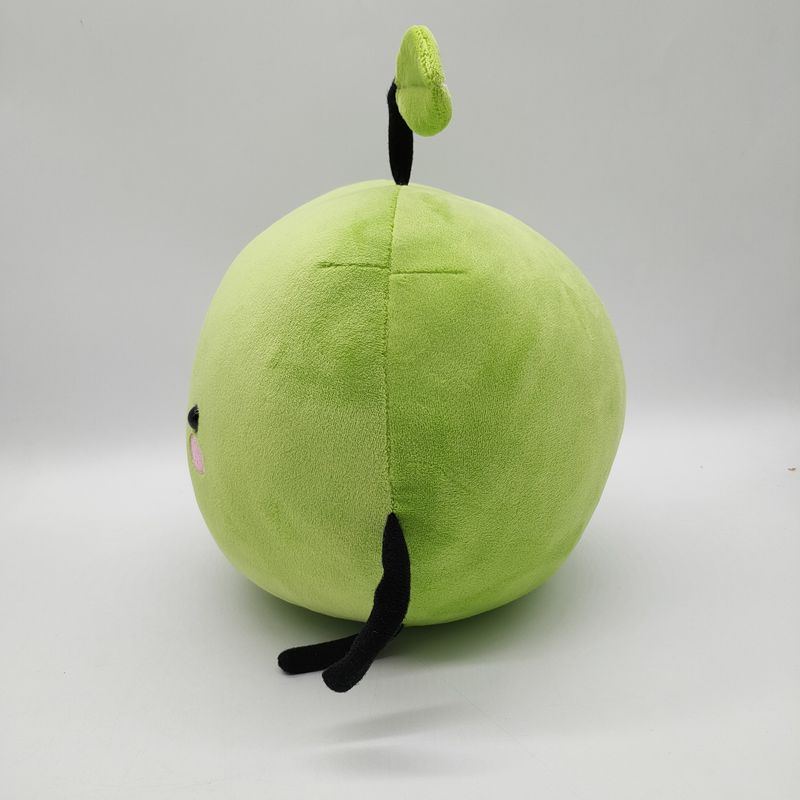 PWA bumbiņas plīša zaļais ābols Stardew Valley Junimo plīša plīša lelles spilvens_voghion.com