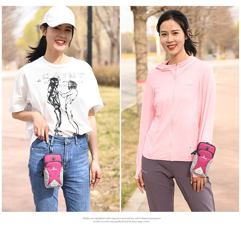 Universell mobiltelefonrem för utomhusbruk, enkel axelrem, handledsväska, löp- och fitnessutrustning_voghion.com