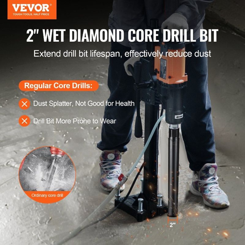 Drill Blade Bits Depth 14 Bit Diamond Laser Bit 47 11 Concrete Wet Drilling Saw 2 Core Core Drill Thread Drill Core Inner With_voghion.com