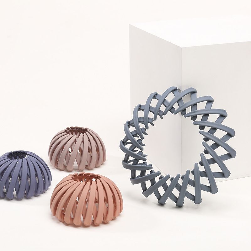 Korean Ball Decoration Bird's Nest Ring Lazy Hairpin Hair Curler High Ponytail Fixed Artifact Grab Clip_voghion.com