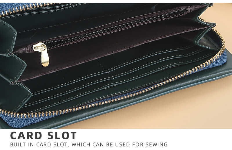 Baellerry Carteira Feminina Nova Chegada Longa Compartimento para Vários Cartões Bolsa Clutch de Alta Qualidade Moda Carteira para Celular_voghion.com