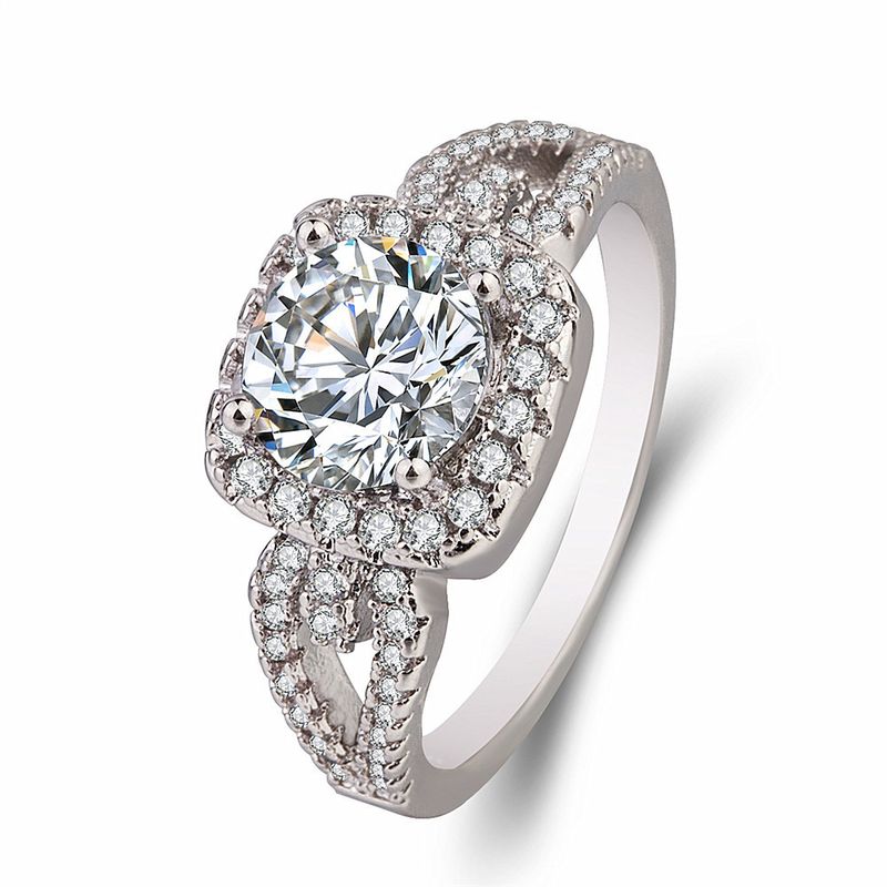 Anello alla moda da donna con zirconi, gioielli di moda_voghion.com