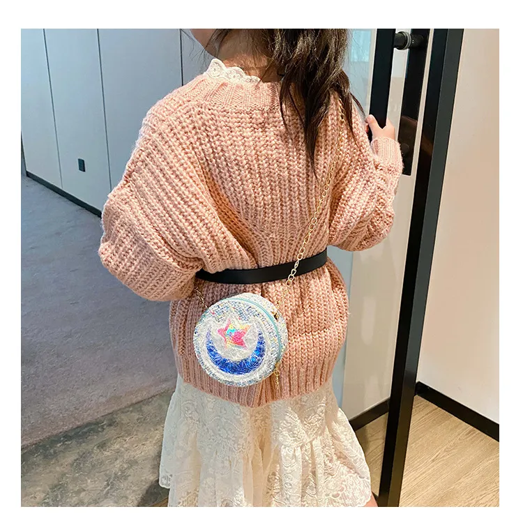 Borse alla moda Borse per bambini più recenti Modello classico Cotone e canapa Borse a tracolla per bambini Borse da viaggio per snack per bambini Natale_voghion.com