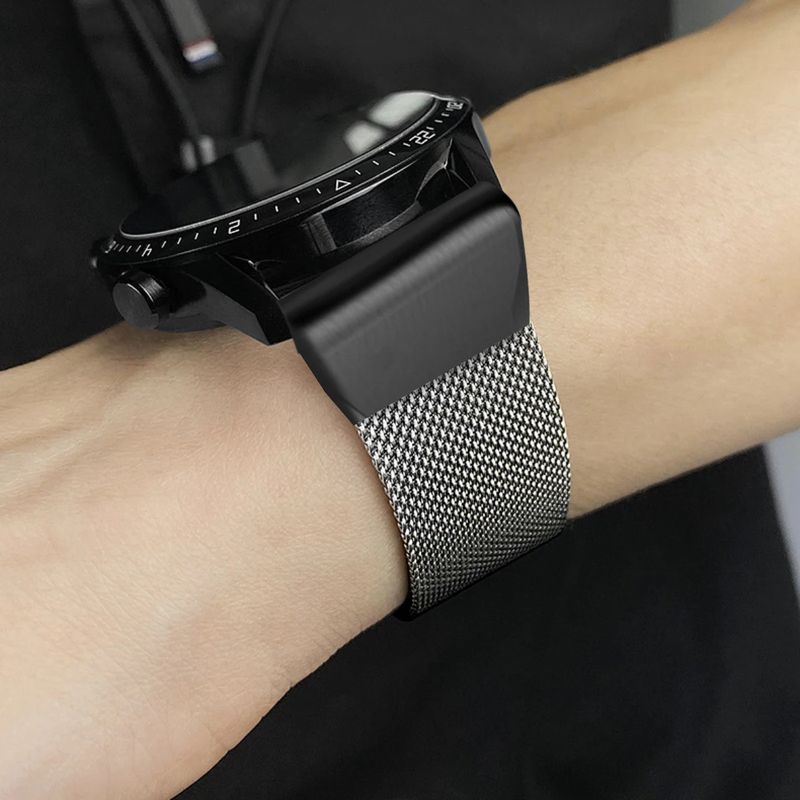 Geeignet für Garmin Fenix7X 7Pro 6X 6 Edelstahlschnalle Metall Milanese Strap_voghion.com