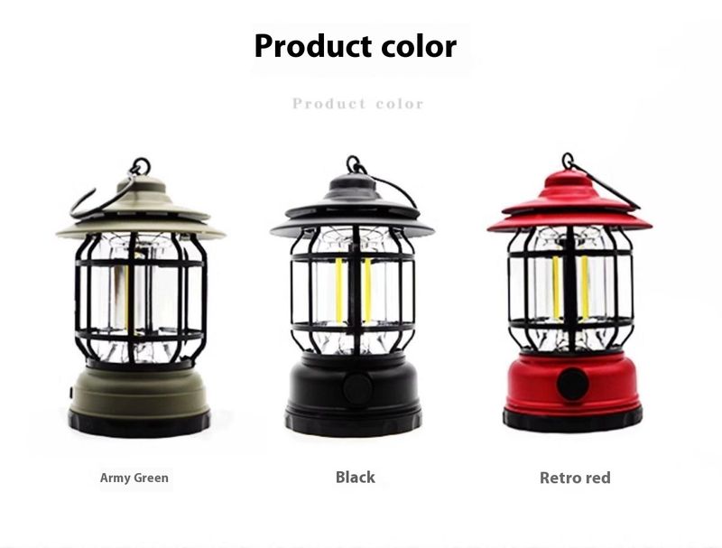 Outdoor Long-Lasting Lighting Ultra-Long Campsite Camping Rechargeable Tent Atmosphere Lantern_voghion.com