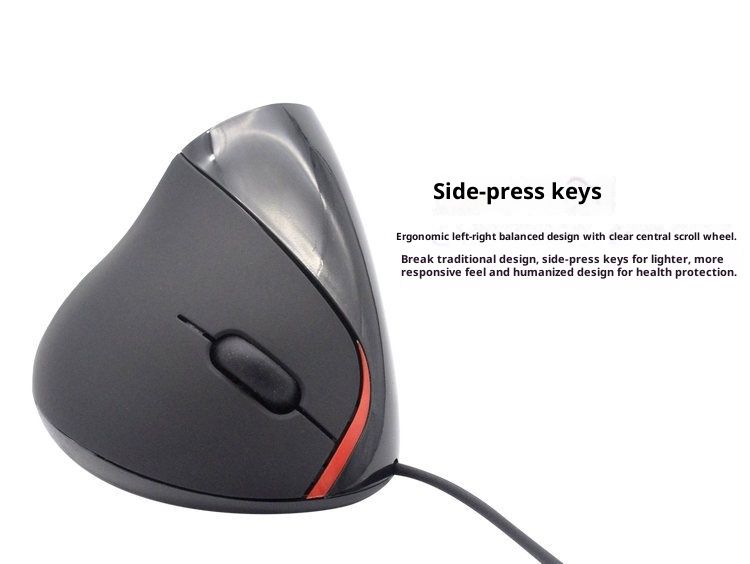 Digitex Digitex In Stock Wholesale Vertical Wired Optical Ergonomic Upright Desktop Laptop Office Mouse_voghion.com