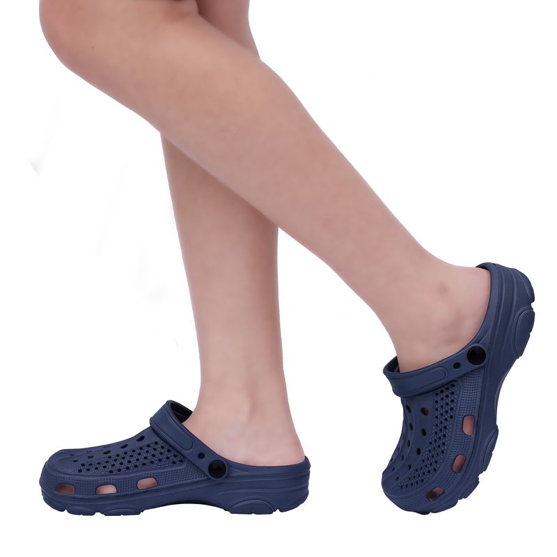 Bebealy Men Hole Clogs Slippers Men Garden Shoes For Men Arch Support Slides Summer Fashion Beach Slippers Non-slip EVA Slippers_voghion.com