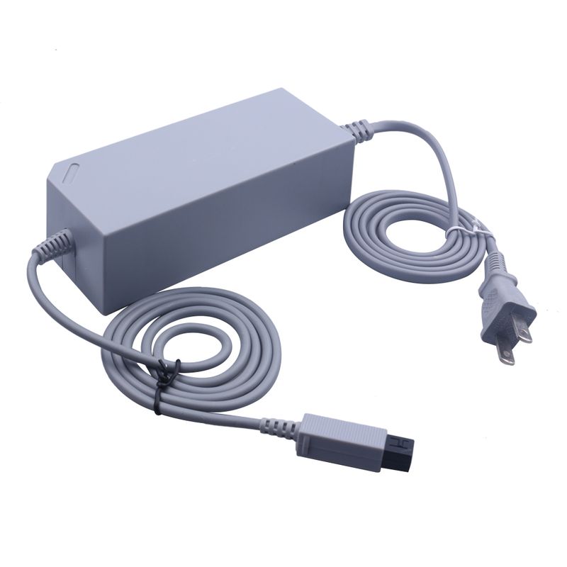 AC 100-240V Home Wall Power Supply Charger Adapter for Nintendo Wii Gamepad Controller Joystick US/EU Plug Replacement_voghion.com