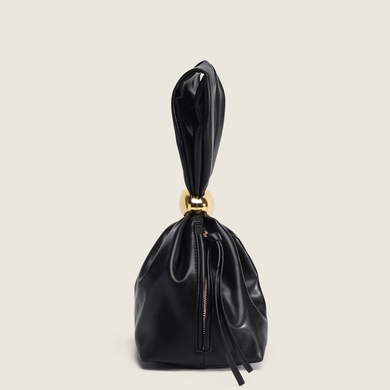Niche Design Wrinkled Cloud 2025 Trendy Fashion Bucket For Women Light 2025 Handheld Zongzi Bag_voghion.com