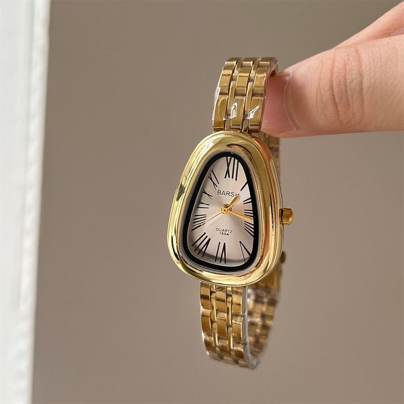 TK Hot-Selling Steel Band Snake Head Niche Light Luxury High-End Quartz Women's Watch_voghion.com