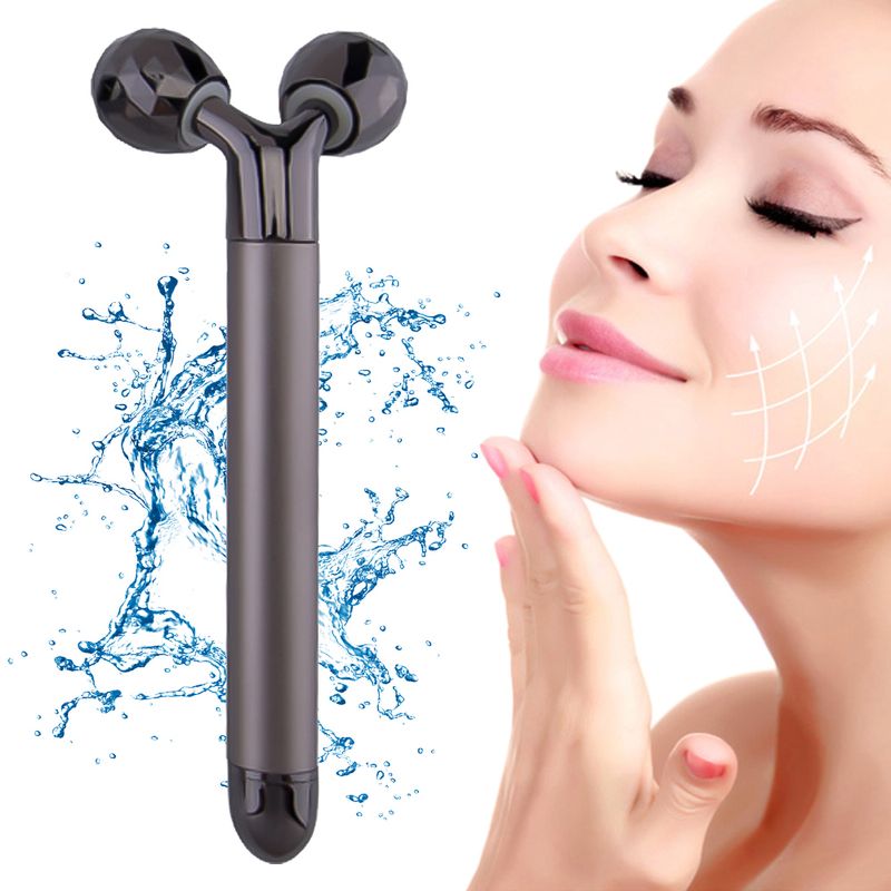 3D Roller Massager 360 Rotate Electric Thin Face Full Body Shape_voghion.com