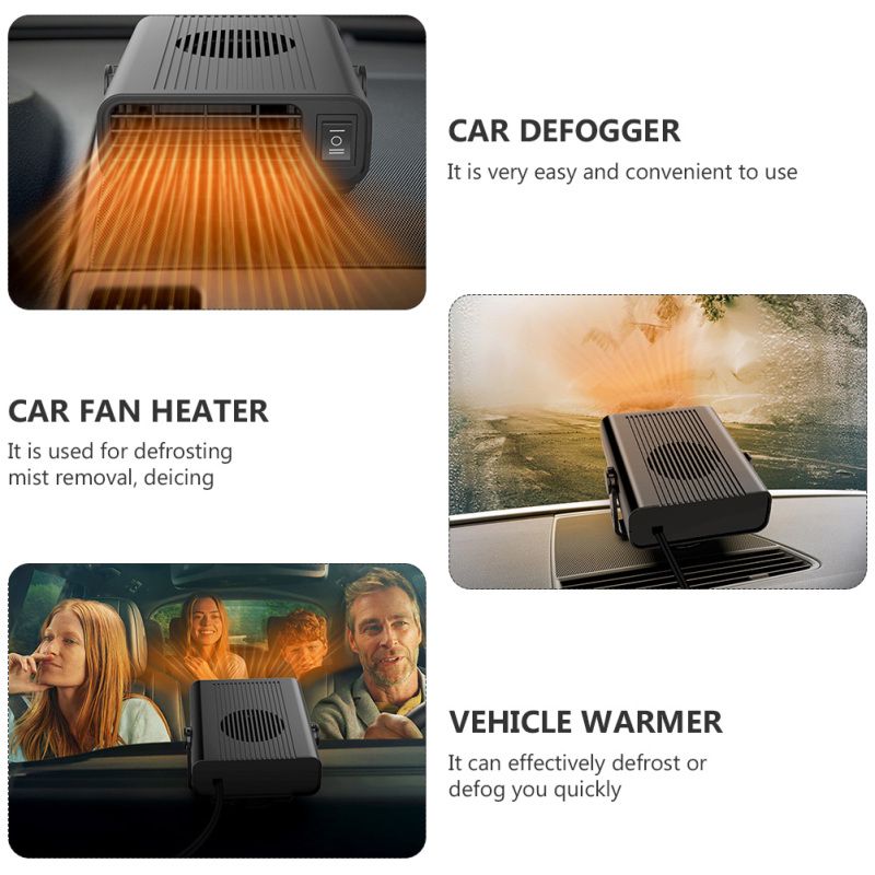 Riscaldatore per auto Riscaldamento e ventola Coog Deer Auto Snow Dispositivo USB per veicoli per ABS Scaldino durevole_voghion.com