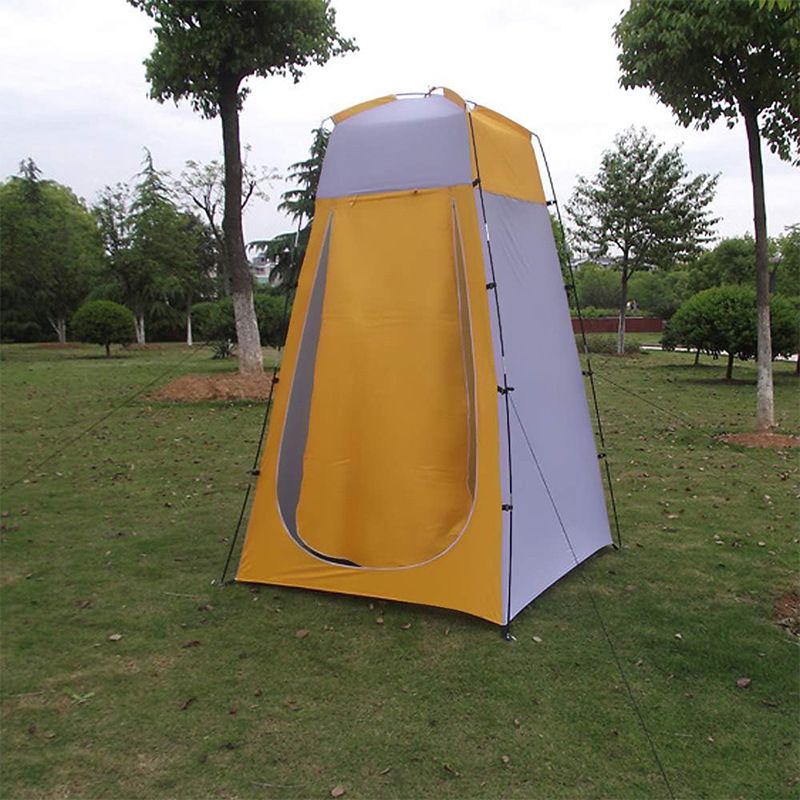 Portable Camping Toilet Tent Outdoor Shower Changing Room With Privacy Screen Waterproof Instant Setup For Beach Fishing Includes Carry Case Stakes_voghion.com