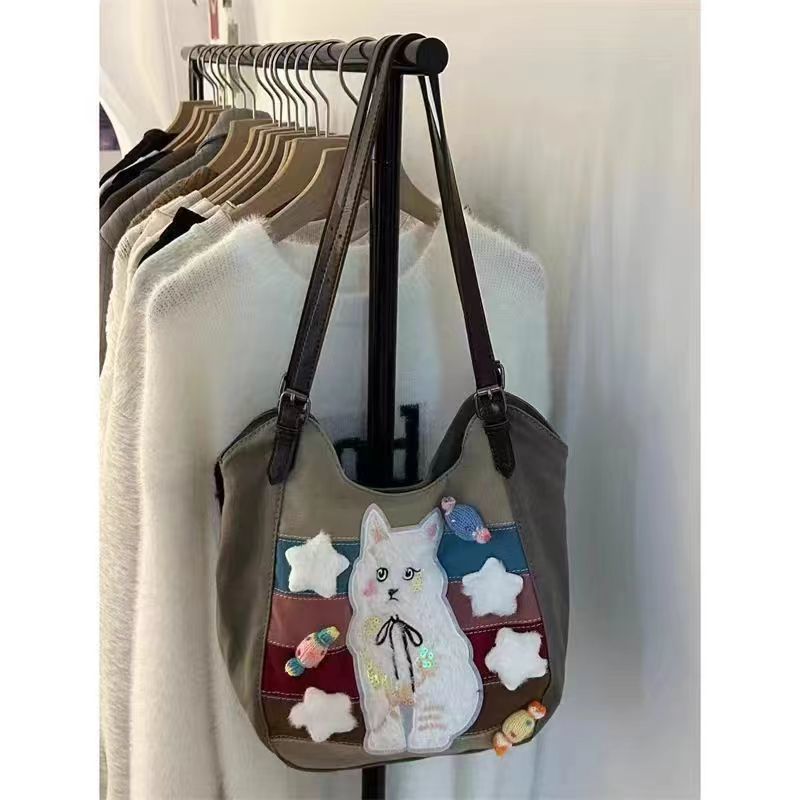 Borsa a tracolla da pendolare, nuova, autunno/inverno 2025, borsa da ascella, alla moda, versatile_voghion.com