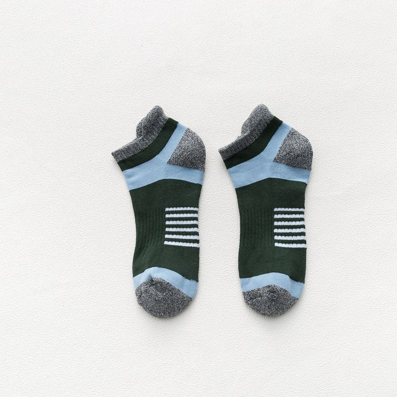 Chaussettes courtes de course en coton pour homme, nouvelle collection automne 2025, avec renfort polaire, pour le basket-ball et le sport_voghion.com