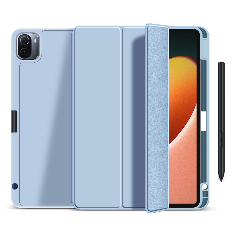 Για Xiaomi Pad 5 11 Θήκη με θήκη για μολύβι Mi pad 5 pro Case Funda για Redmi pad 10.6 10.61 Smart Auto Wake up and Sleep Cover_voghion.com