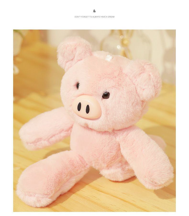 Bolsa colgante de rana de peluche de juguete panda gigante llavero colgante decoración muñeca máquina de agarre actividad pequeño regalo_voghion.com