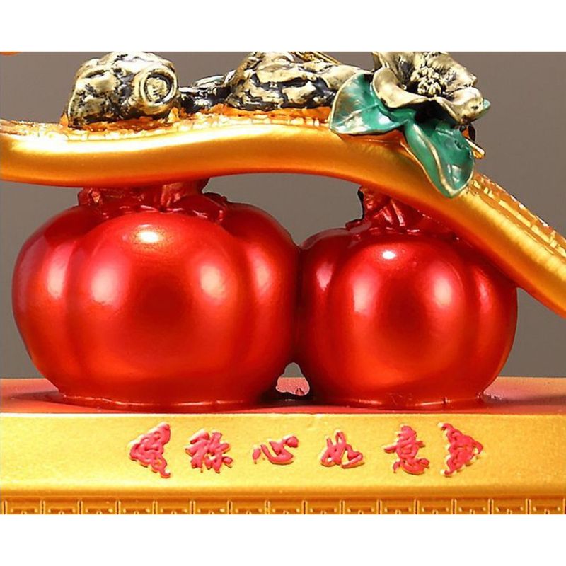 New Chinese Home Decor: A Joyful of Satisfied Ornaments, High end Light Luxury Living Room, Entrance TV Cabinet_voghion.com