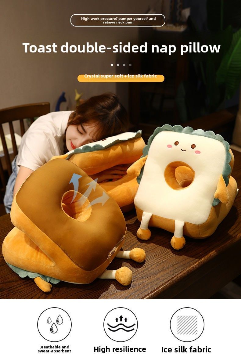 Office Artifact Elementary School Student Desk Children Nap Girls Sleeping Pillow_voghion.com