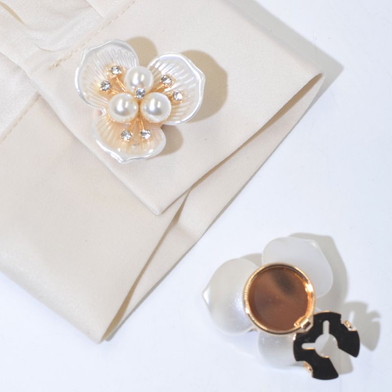 Copribottoni con strass alla moda - Accessori per camicie glamour in stile tartaruga_voghion.com