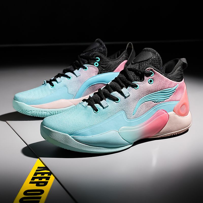 Scarpe da basket pratiche e traspiranti in mesh di alta qualità con battistrada colorato_voghion.com