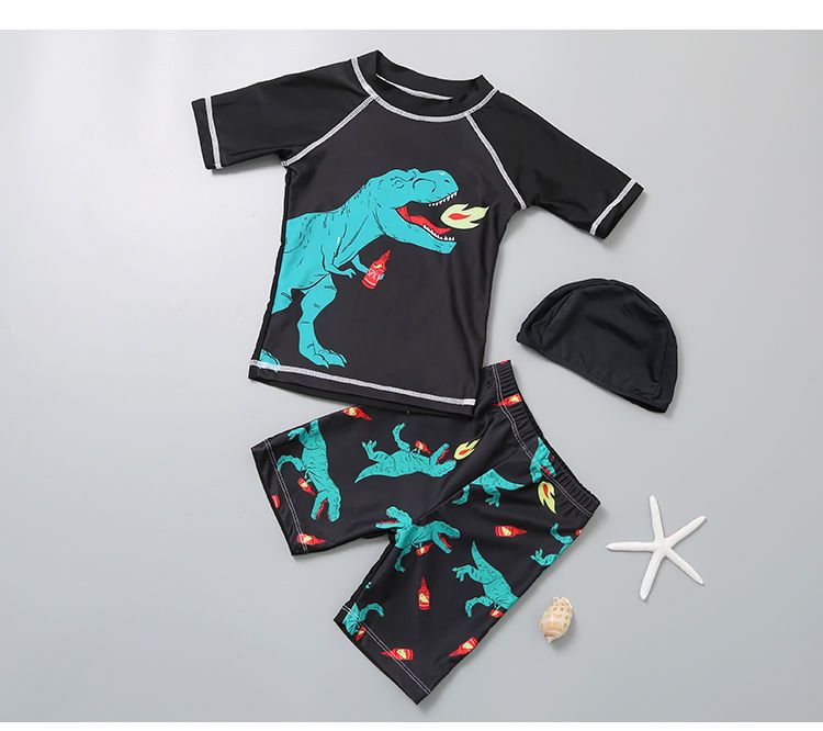 Maillots de bain pour bébés garçons, protection solaire, séchage rapide, body fendu, tailles S, M et L._voghion.com