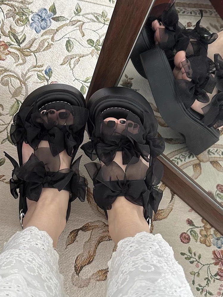 Plateausandalen Damenmode Schöne Muffin-Schuhe Damenschuhe mit Röcken Römische Strandschuhe_voghion.com