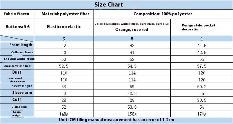 Women's 2024 Spring New 6-Color Pocket Decorative Short Shirt_voghion.com