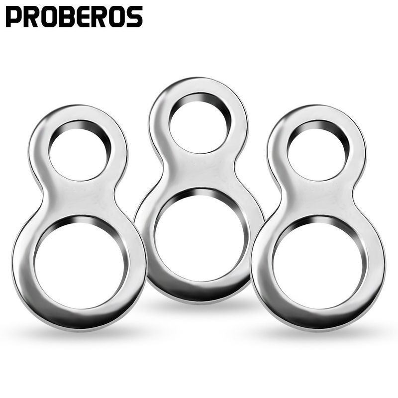 Lure Bait High-Strength Stainless Steel Flattened Ring Hook Binding Single Circle Fishing Gear Accessories Connector 20_voghion.com