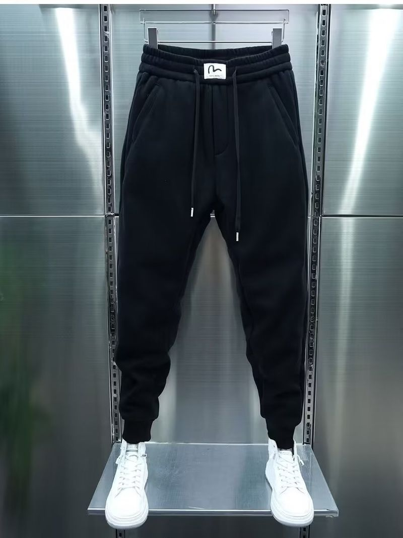 Herbst herren sportswear alle-farbe elastische taille kleine korsett beiläufige hosen mode marke Slim Ankles_voghion.com