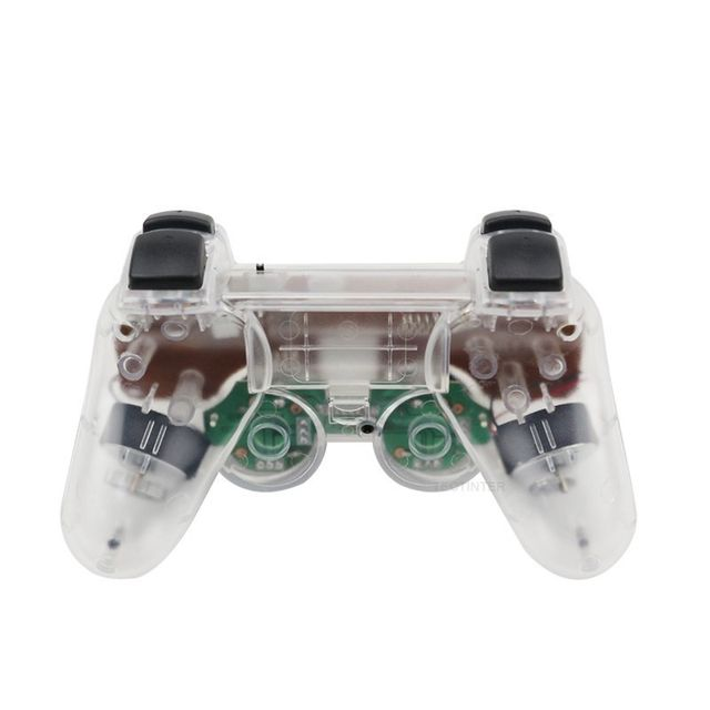 Bezvadu kontrolieris Sony Playstation 2 Gamepad Dual Vibration Shock priekš PS2/PS1 Joypad Kursorsvira Controle USB PC spēļu konsole_voghion.com