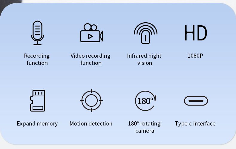 Digital Voice Recorder V13 Nachtsicht-Lernrekorder Mp3ai Intelligente professionelle High-Definition-Rauschunterdrückung 1080P-Aufnahme_voghion.com
