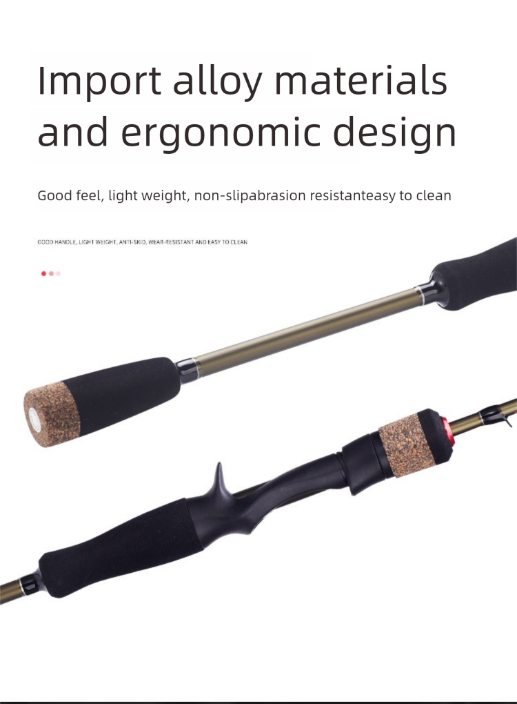 Kemeilong Lazy Gun Handle 4 Section Water Drop Wheel Portable Lure Rod Set_voghion.com