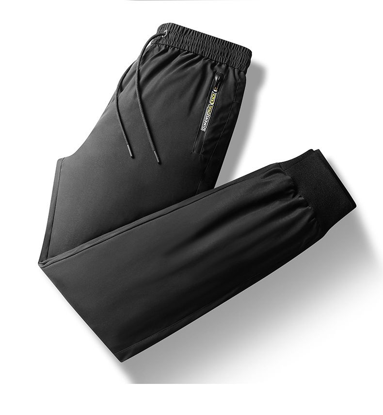 Doudoune épaisse en toile de coton blanc chaud, taille haute, grande taille, doublée polaire, pour hommes, jeunes, adultes et seniors, idéale pour les activités de plein air._voghion.com