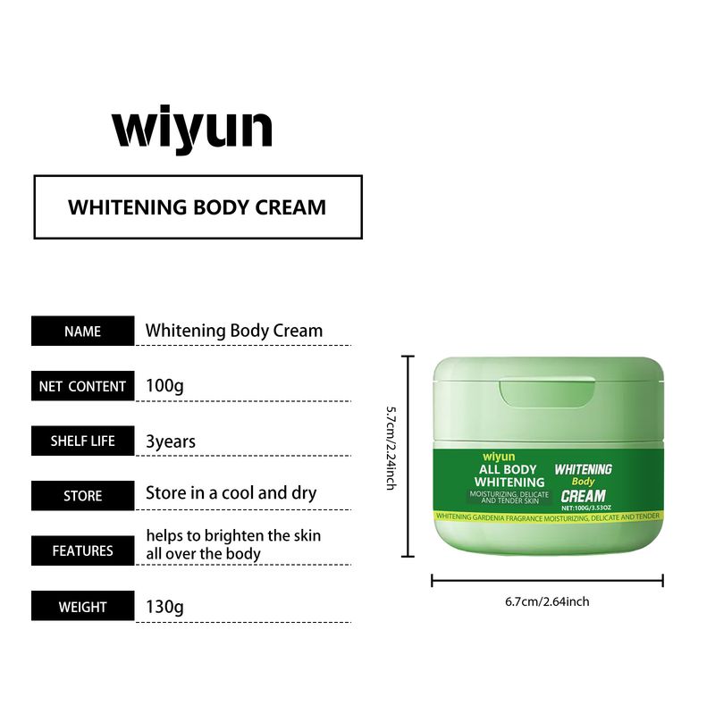 Wiyun Body Moisturizing Moisturizer, Gentle Nourishing Anti-Drying Body Moisturizing Moisturizing Cream_voghion.com
