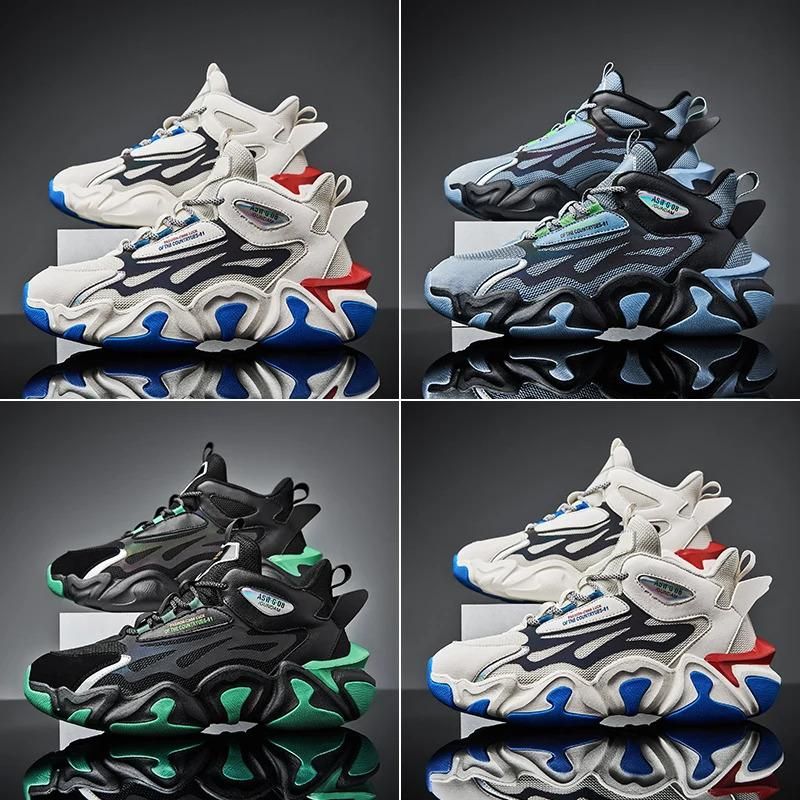 Sportschuhe Herren Free Custom Man Fashion Sports Sneakers Dicke Sohle Chunky Luminous Laufschuhe für Herren Runner_voghion.com
