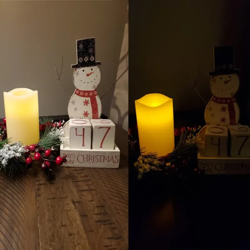 Flameless Flickering LED Candles Light Flameless Candles Battery Powered Candles For Wedding Decor Birthday Party Supplies Warm_voghion.com